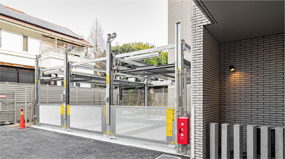 機械式駐車場のイメージ